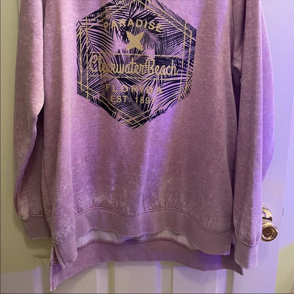 purple sweatshirt - Picture 3 of 4